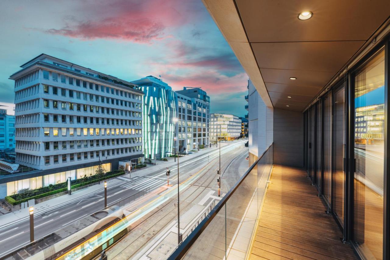 Lux City Hamilius - Modern & Spacious Apart W/View Luxemburg Exterior foto